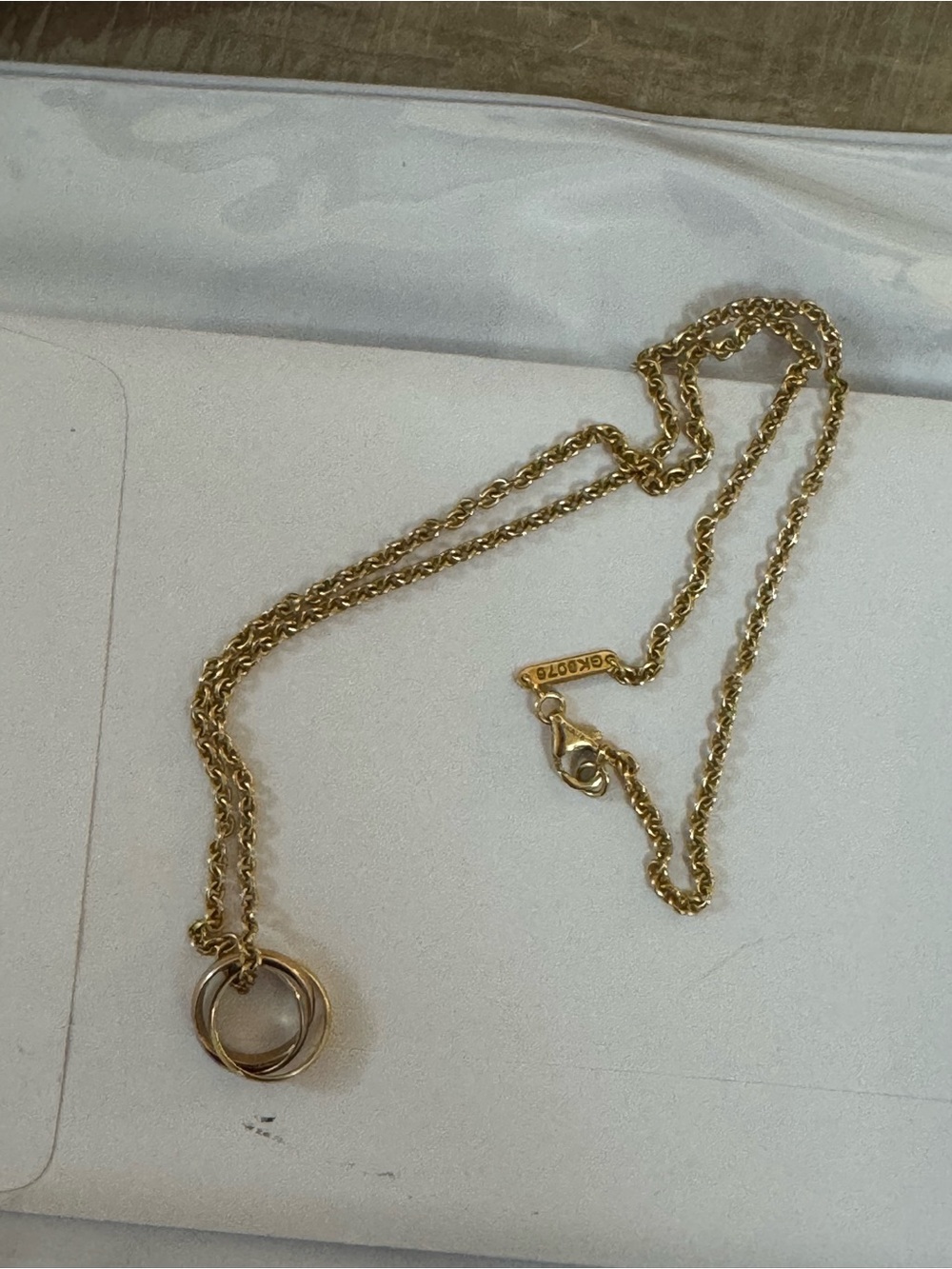 Authentic Cartier Eternity Necklace - Picture 8 of 11